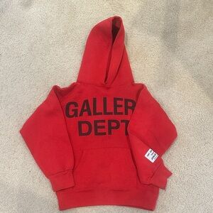 Gallery Dept Vibrant Red Kids Hoodie